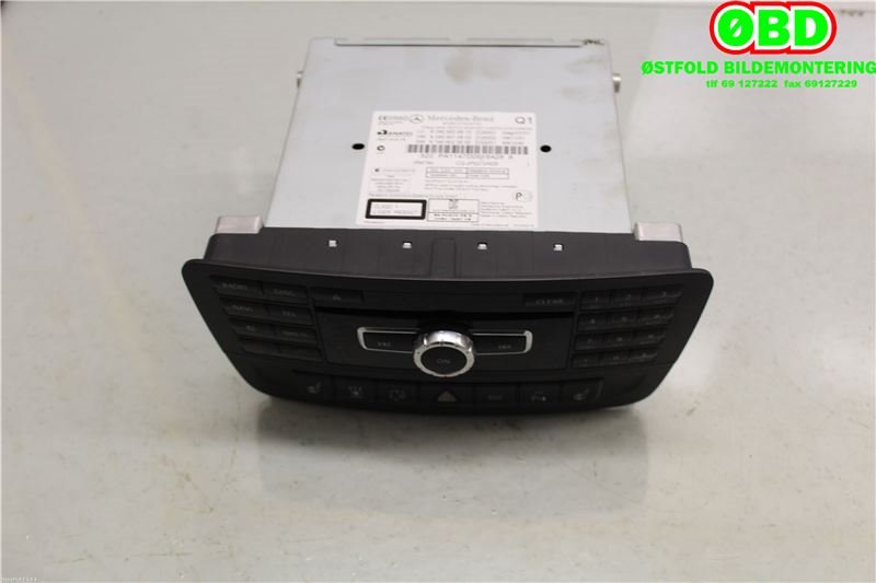 Bilstereo til Mercedes A-Klasse 2012-2018 (W176) (W176) (MERCEDES|A 246 900 10 16|NTG451CD|)