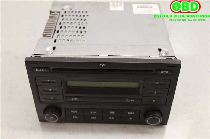 Bilstereo til VW Polo 2005-2009 (Type IV, Fase 2)  (VOLKSWAGEN|)