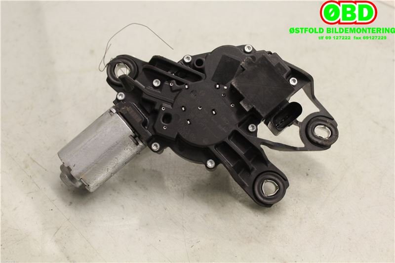 Viskermotor bakrute til VW Polo 2009-2014 (Type V, Fase 1)  (VOLKSWAGEN|5K6 955 711 B|)