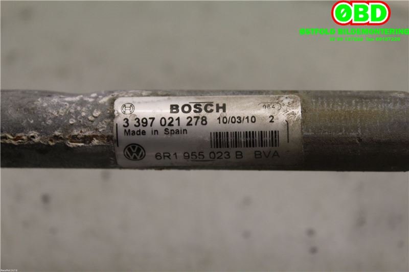 Viskeroverføring til VW Polo 2009-2014 (Type V, Fase 1)  (VOLKSWAGEN|6R1 955 023 B|6R1 955 023 C|6R1955023B)