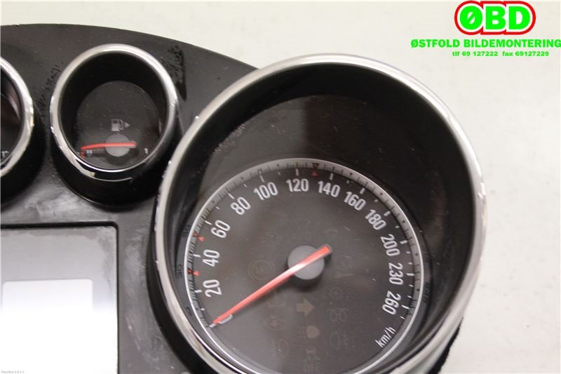 Instrumentpanel til Opel Astra J 2010-2015  (OPEL|13328263|1256481|)