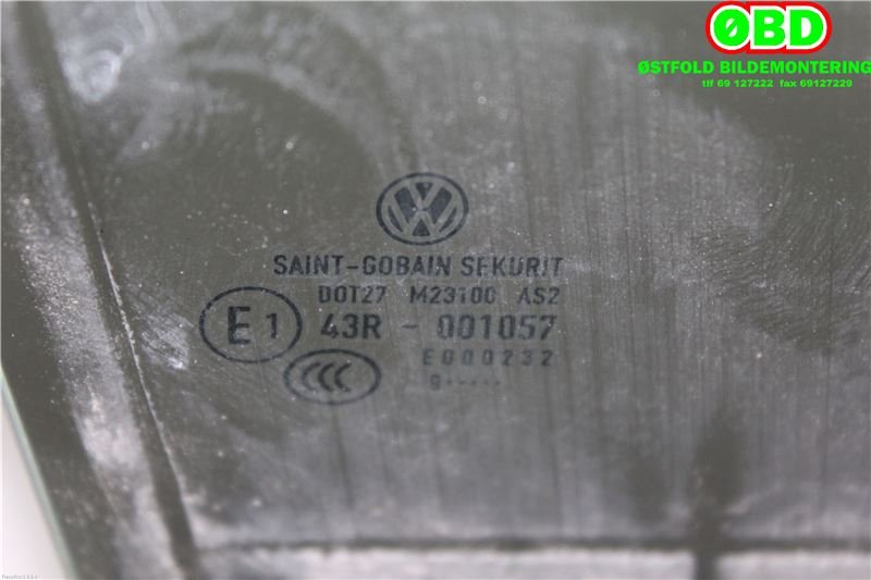 Siderute høyre bak til VW Golf VI 2008-2012  (VOLKSWAGEN|5K6 845 026 C|)