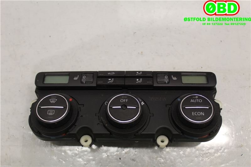 Varmeapparat betjening til VW Golf V, Combi 2003-2008 (VOLKSWAGEN|1K0 907 044 BN||1K0907044AG)