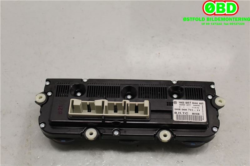 Varmeapparat betjening til VW Golf V, Combi 2003-2008 (VOLKSWAGEN|1K0 907 044 BN||1K0907044AG)