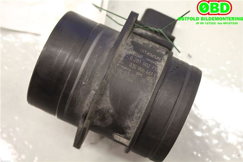Luftmengde/luftmassemåler til Audi A4 2007-2014 (Type IV) (B8) (B8) (AUDI|03G 906 461 C|0281002735|03G906461C)