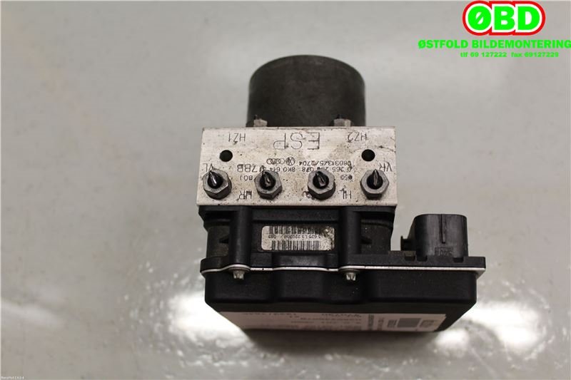 ABS sentral til Audi A4 2007-2014 (Type IV) (B8) (B8) (AUDI|8K0 614 517 BD|8K0 614 517 FM|8K0614517BB)