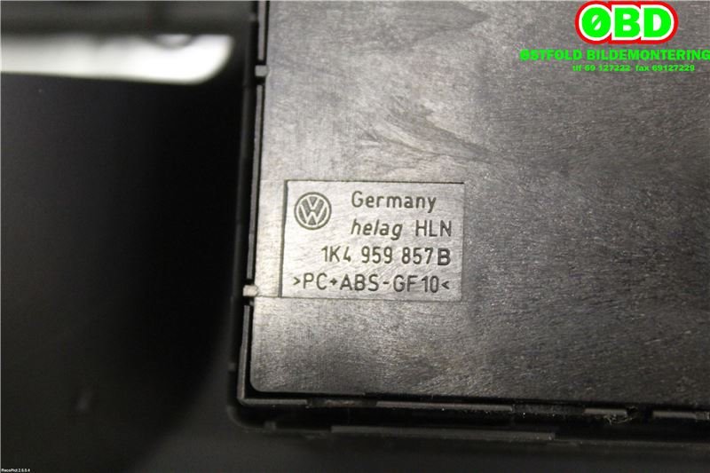 Bryter ruteheis til VW Passat 2005-2010 (B6) (B6) (VOLKSWAGEN|1K4 959 857 B|)