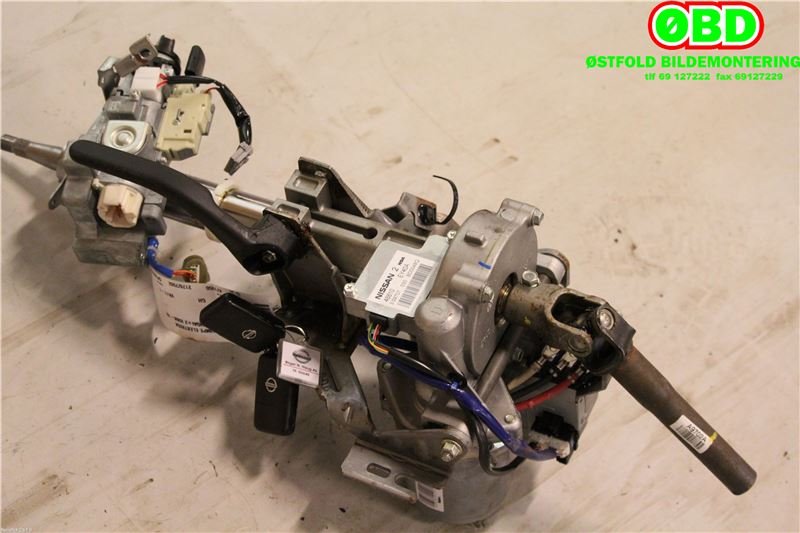 Rattaksel elektrisk servo til Nissan Qashqai 2007-2010 (Type I, Fase 1)  (NISSAN|D8080EY40B|)