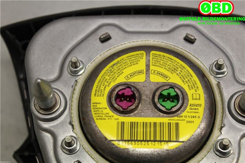 Airbag rattpute til Volvo V50 2004-2007 (Fase 1)  (VOLVO|31332804||30615725)