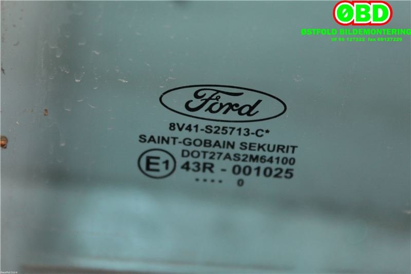 Siderute venstre bak til Ford Kuga 2008-2012 (Type I) (FORD|1497999|)