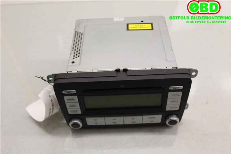 Bilstereo til VW Golf, Plus/Cross 2005-2009 (Fase 1) (VOLKSWAGEN||5M0035186C)