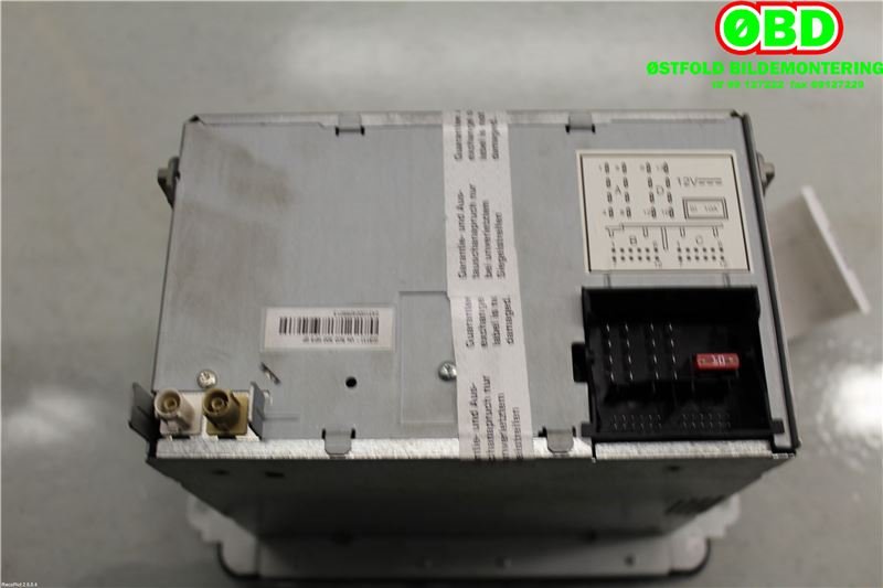 Bilstereo til VW Golf, Plus/Cross 2005-2009 (Fase 1) (VOLKSWAGEN||5M0035186C)