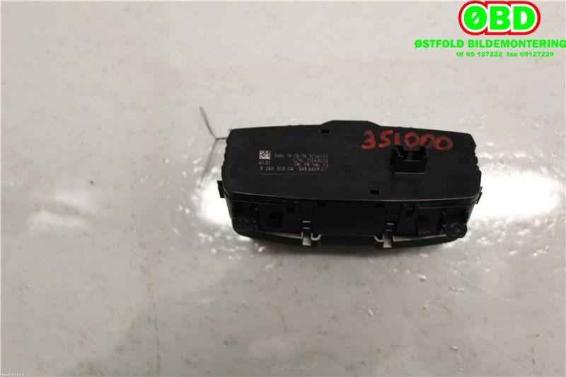 Bryter lys til BMW 1-Serie 2015-2019 (Fase 2) (F20/F21) (F20/F21) (BMW|61 31 9 265 303||61319265303)