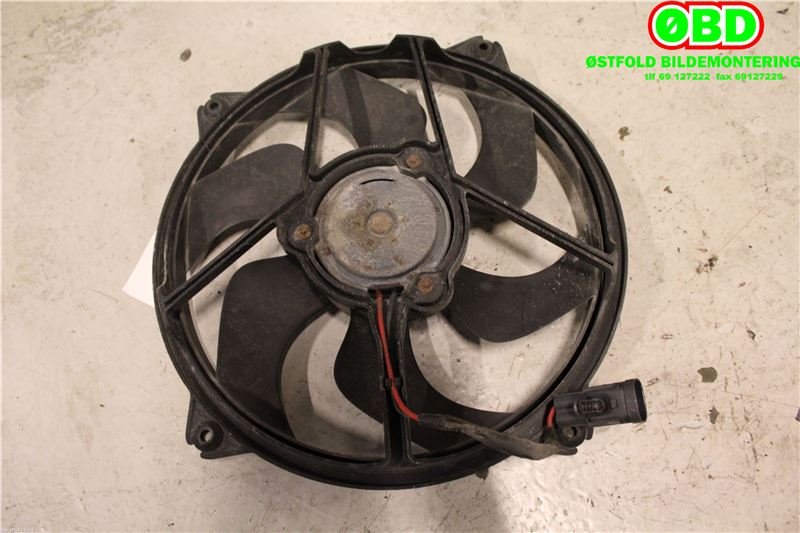 Kjølevifte til Peugeot 307 2001-2004 (Fase 1)  (PEUGEOT|1253A9|)