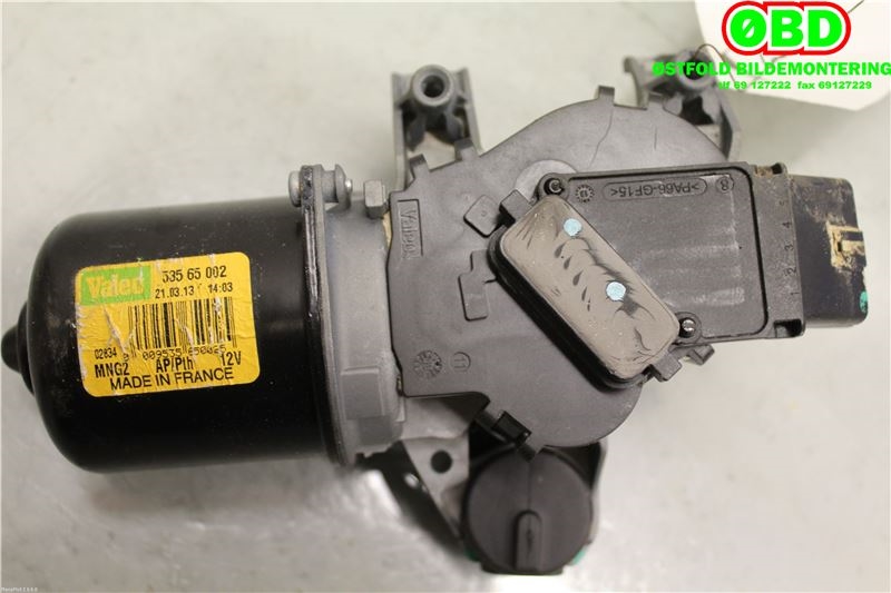 Viskermotor frontrute til Toyota Aygo 2005-2014 (Type I)  (TOYOTA|850100H011|53565002)
