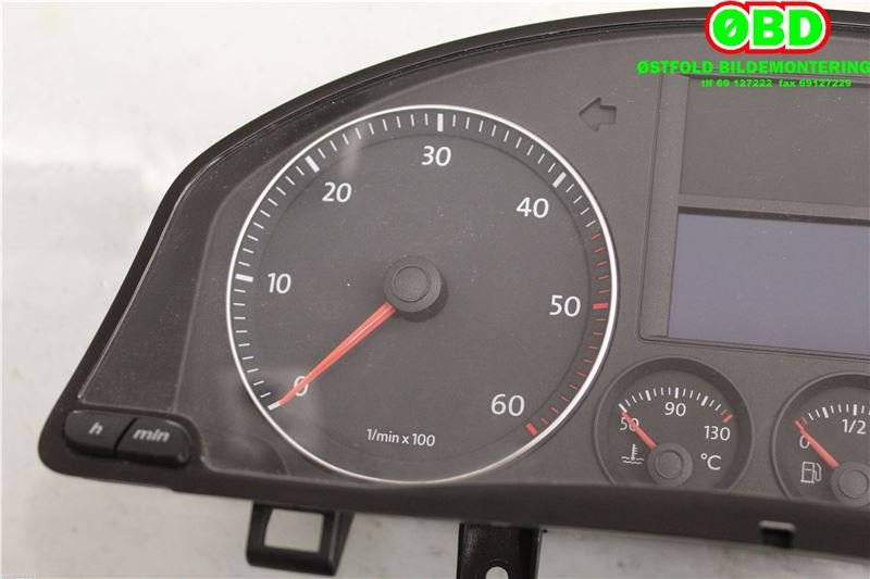 Instrumentpanel til VW Golf, Plus/Cross 2005-2009 (Fase 1)  (VOLKSWAGEN|1K0 920 864 BX||1K0920864B)