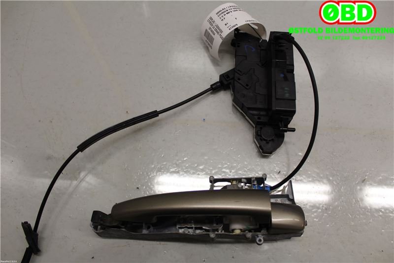 Låsekasse høyre foran til Citroën C4, Picasso 2006-2013 (Type I) (CITROEN|9136 Y8|)