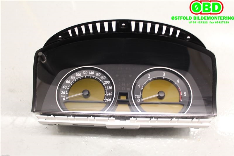 Instrumentpanel til BMW 7-Serie 2000-2008 (E65/E66/E67/E88) (E65/E66/E67/E88) (BMW|62 11 9 140 813||62116972090)