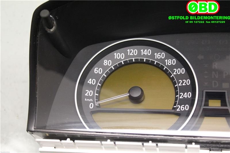 Instrumentpanel til BMW 7-Serie 2000-2008 (E65/E66/E67/E88) (E65/E66/E67/E88) (BMW|62 11 9 140 813||62116972090)