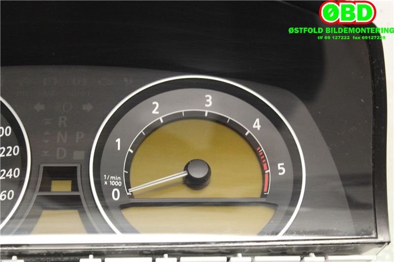 Instrumentpanel til BMW 7-Serie 2000-2008 (E65/E66/E67/E88) (E65/E66/E67/E88) (BMW|62 11 9 140 813||62116972090)