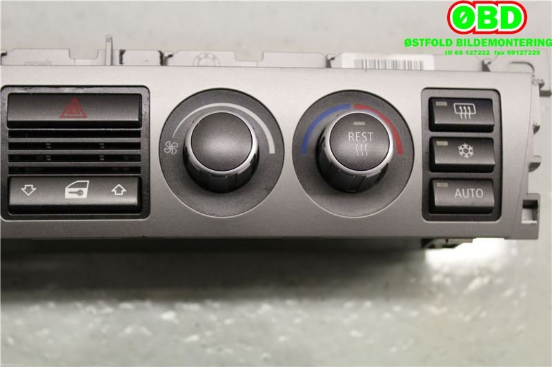 Varmeapparat betjening til BMW 7-Serie 2000-2008 (E65/E66/E67/E88) (E65/E66/E67/E88) (BMW|64 11 6 981 404|)