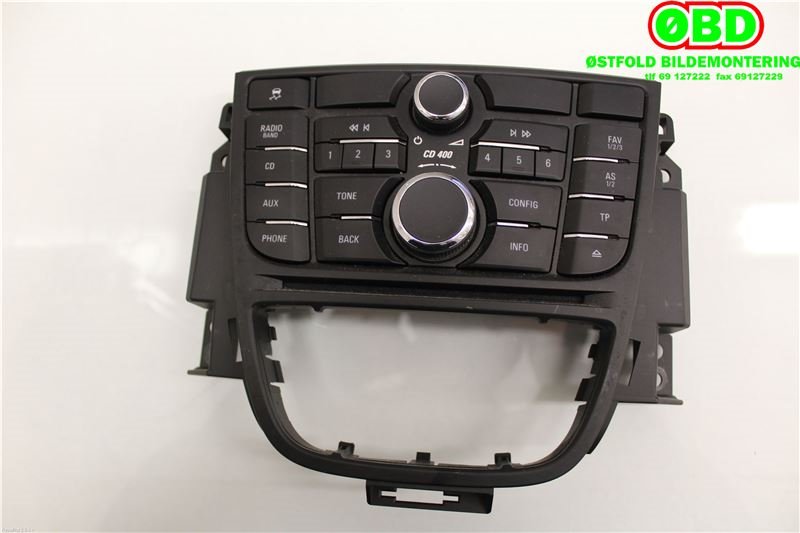 Bilstereo diverse til Opel Astra J 2010-2015  (OPEL|13337218|1781033)