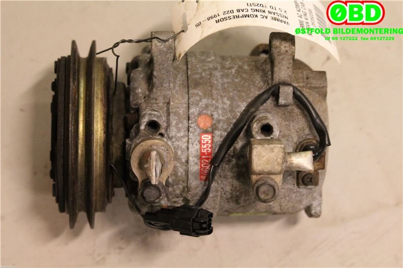 Aircondition kompressor til Nissan King Cab 1998-2001 (Fase 1) (D22) (D22) (NISSAN|92600VJ200|)