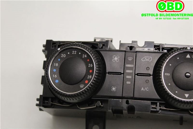 Varmeapparat betjening til Mercedes Sprinter 2006-2013 (Fase 1) (906) (906) (MERCEDES|A 906 830 17 85|A 906 906 30 00|9068301785)