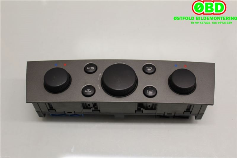 Varmeapparat betjening til Opel Vectra C 2002-2005 (Type I) (OPEL|13138198|6822061|)