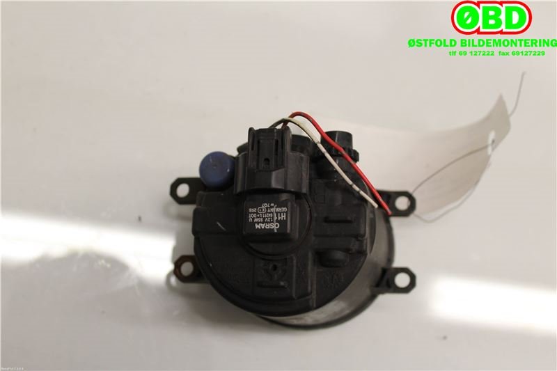 Tåkelykt venstre foran til Toyota Yaris 2006-2009 (Type II, Fase 1) (TOYOTA|812200D041|812200D042|)