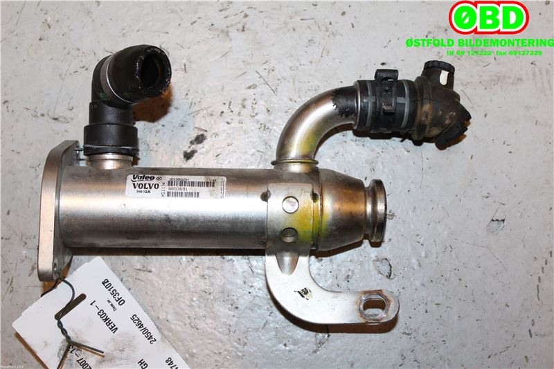 EGR-kjøler til Ford Mondeo 2007-2010 (Type IV, Fase 1) (FORD|1233381||8653691)