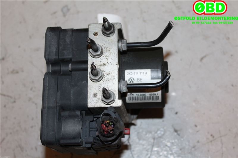 ABS sentral til VW Caddy 2004-2010 (Type III, Fase 1)  (VOLKSWAGEN|1K0 614 117 H||2K0614117A)