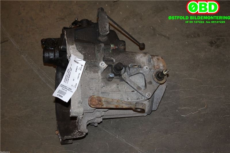 Girkasse manuell til Citroën Berlingo 2002-2008 (Type I, Fase 2)  (CITROEN|2222 P9|2223 TQ|)