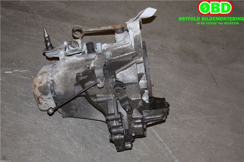 Girkasse manuell til Citroën Berlingo 2002-2008 (Type I, Fase 2)  (CITROEN|2222 P9|2223 TQ|)