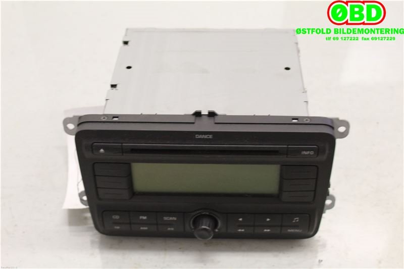 Bilstereo til Škoda Fabia 2007-2010 (Type II, Fase 1) (SKODA||5J0035161)