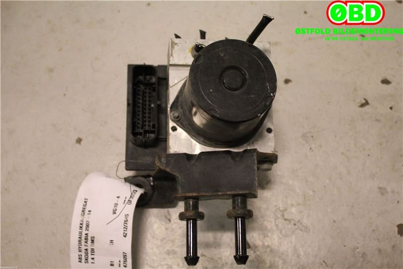 ABS sentral til Škoda Fabia, 2007-2010 (Type II, Fase 1)  (SKODA|6R0 614 517 L)