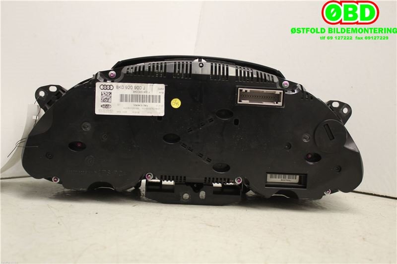 Instrumentpanel til Audi A4 2007-2014 (Type IV) (B8) (B8) (AUDI|8K0920900K||8K0920900J)