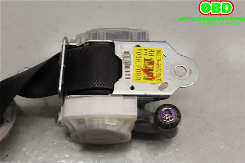 Airbag beltestrammer til Hyundai i30 2007-2012 (Type I)  (HYUNDAI|888202L700WK|)