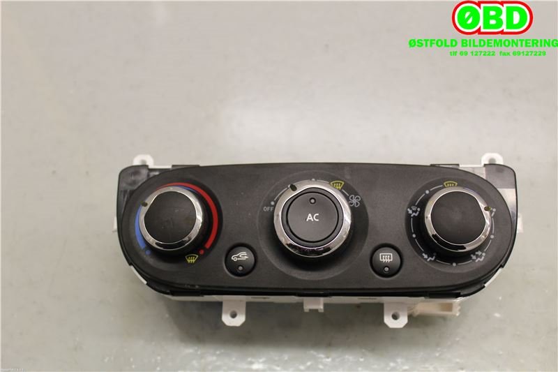Varmeapparat betjening til Renault Clio, 2012-2016 (Type IV, Fase 1) (RENAULT|)
