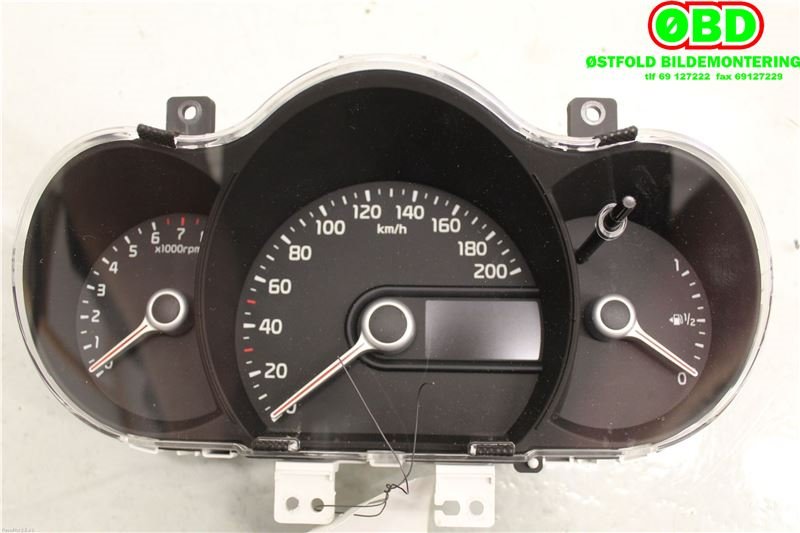Instrumentpanel til Kia Picanto 2011-2017 (Type II) (KIA|940321Y110|)