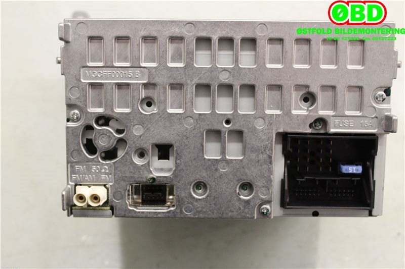 Bilstereo til Audi A4 2007-2014 (Type IV) (B8) (B8) (AUDI|8T1035186BX|8T1035186B)