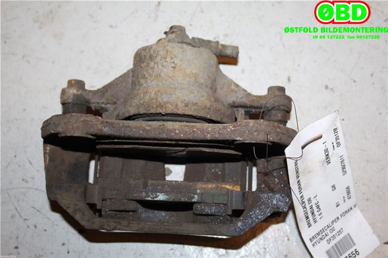 Bremsecaliper venstre foran til Hyundai i30 2007-2012 (Type I) (HYUNDAI|581801HA00|)