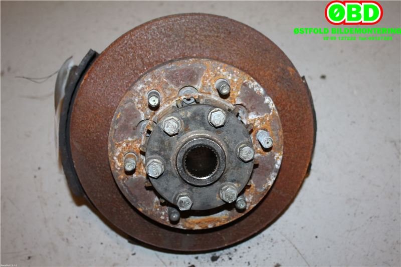 Hjulspindel venstre foran til Mitsubishi Pajero 2000-2006 (Type III)  (2,8 TD|)