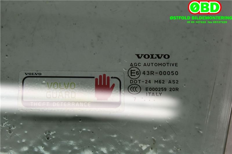 Siderute venstre foran til Volvo C30 2006-2009 (Fase 1) (VOLVO|8679839|)