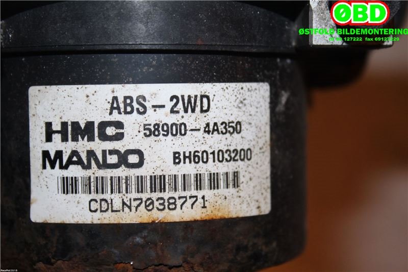 ABS sentral til Hyundai H-1 1998-2005 (Type I, Fase 1)  (HYUNDAI|589004A350|)
