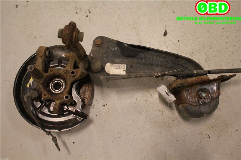 Hjulspindel høyre bak til Škoda Octavia 2005-2008 (Type II, Fase 1) (SKODA|1K0 505 434|)