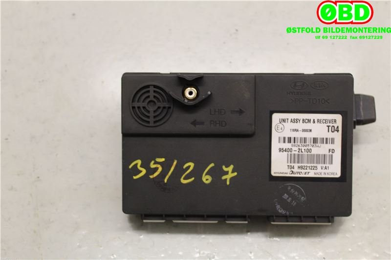 Styreenhet diverse til Hyundai i30 2007-2012 (Type I) (HYUNDAI|954002L100|)