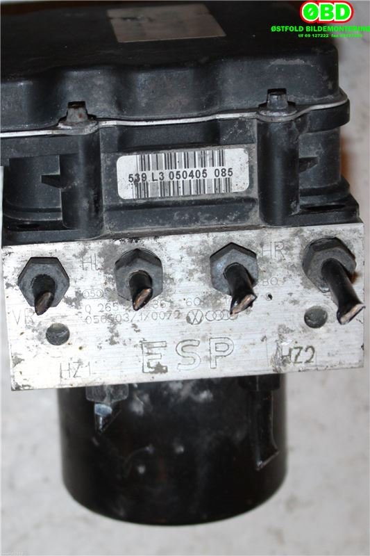 ABS sentral til VW Polo 2005-2009 (Type IV, Fase 2)  (VOLKSWAGEN|6Q0 614 517 T|6Q0 614 517 AP|)