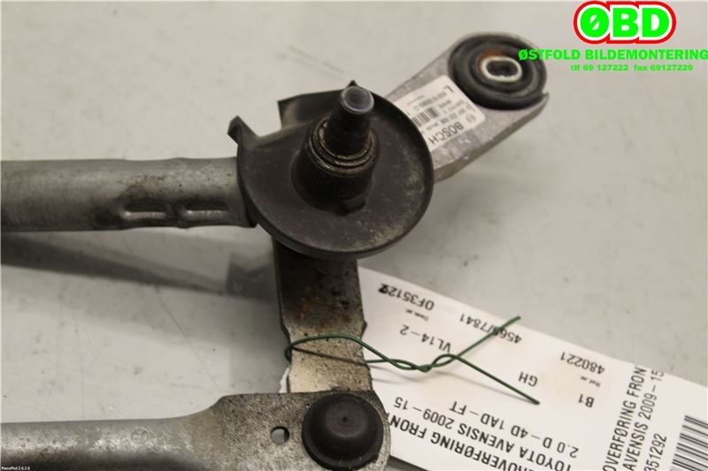 Viskeroverføring til Toyota Avensis 2009-2015 (Type III, Fase 1)  (TOYOTA||3397021008|8501005080)