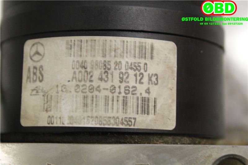 ABS sentral til Mercedes C-Klasse 1993-2000 (W202) (W202) (|0024319212)